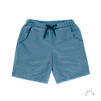 iobio Shorts aus Halbleinen mit Taschen